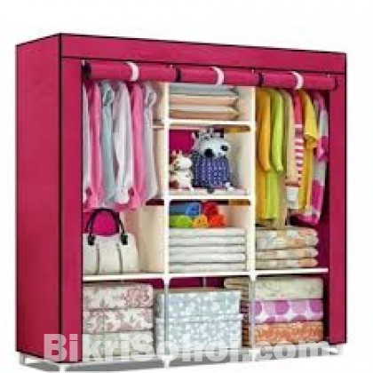 STORAGE CLOSET ORGANIZER WARDROBE 3 DOOR